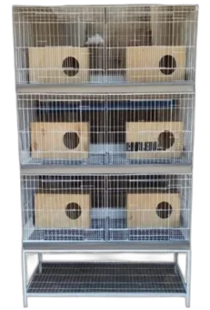 Rabbit cages by Khargosht — sturdy farm cages